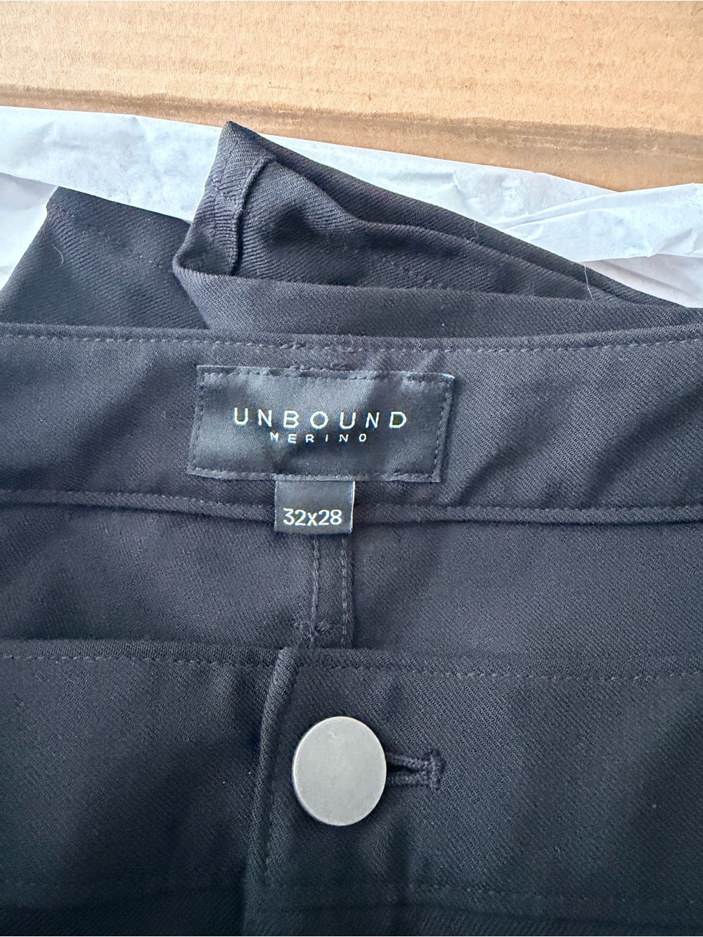 Unbound Merino Slim Travel Pants Women’s 32x28 - Picture 2 of 5